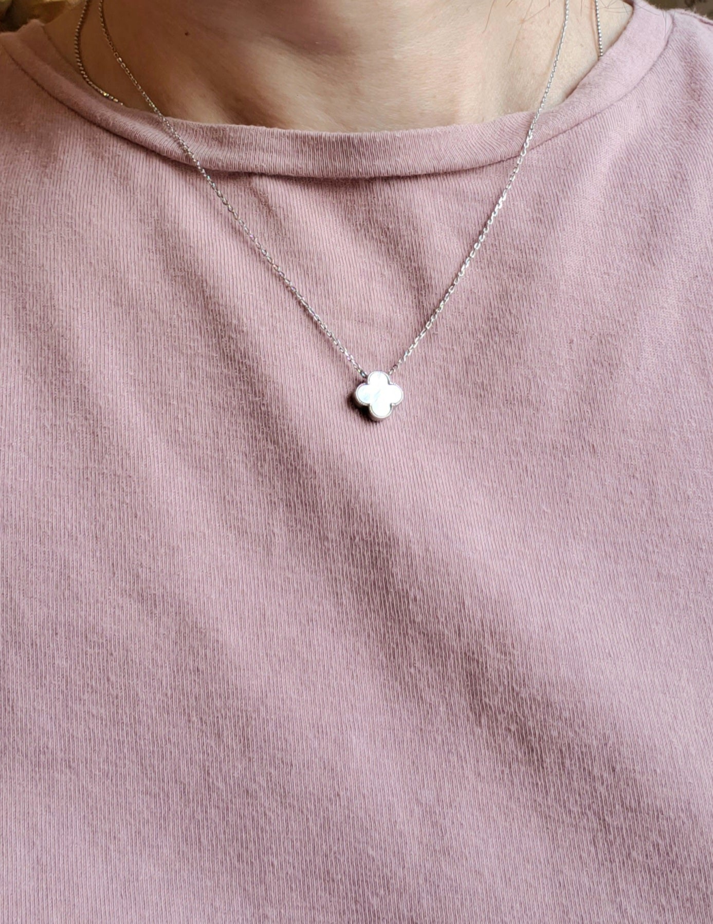 Lucky Duo Clover Necklace