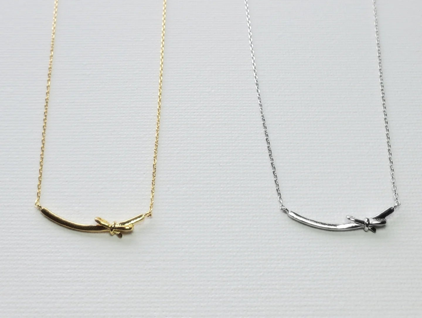 Knotted Bar Necklace