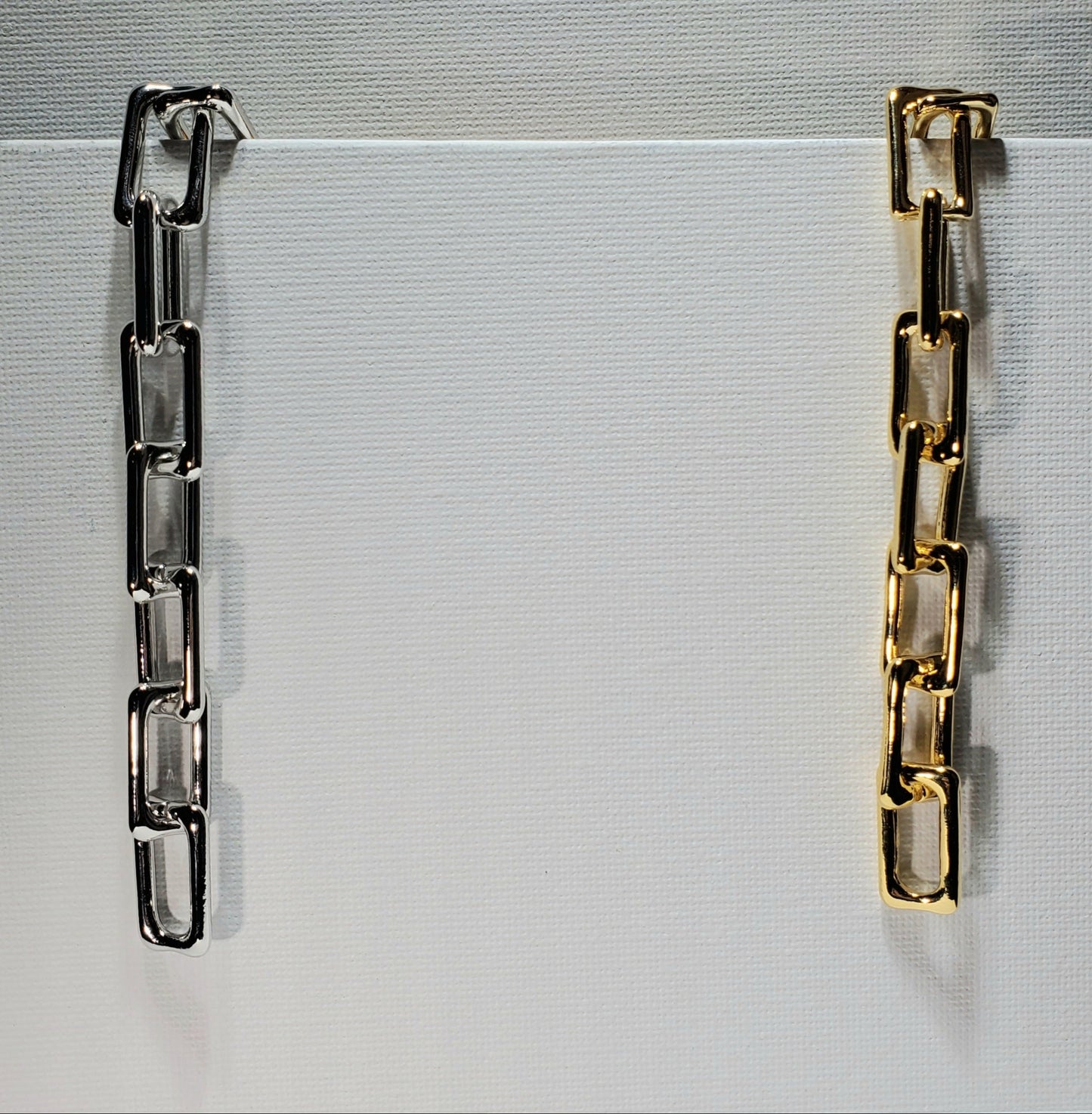 Chunky Rectangular Link Bracelet