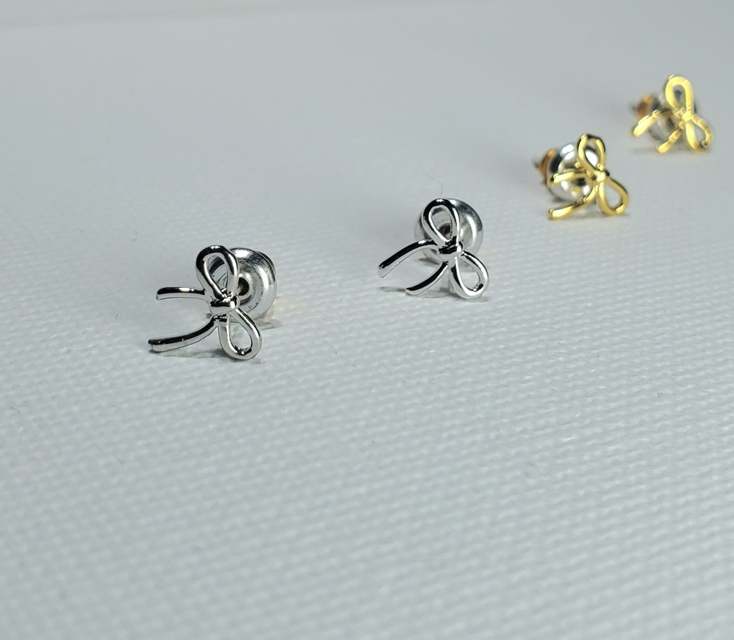 Dainty Bow Earrings