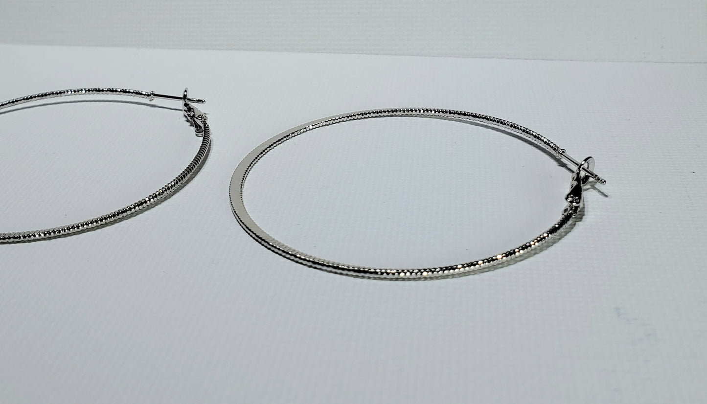 Twisted Hoop Earrings