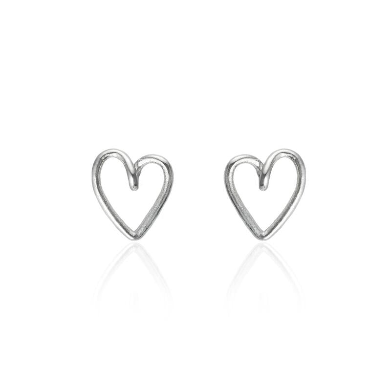 Heart Wire Earrings