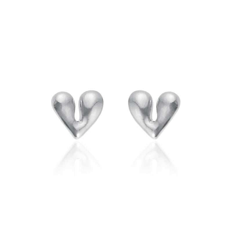 Teardrop Heart Earrings
