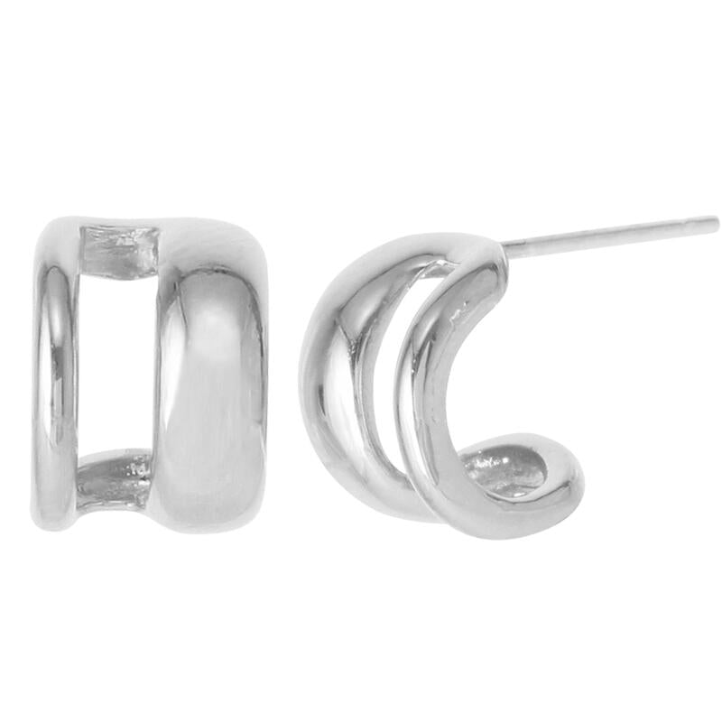Stacked Hoop Earrings
