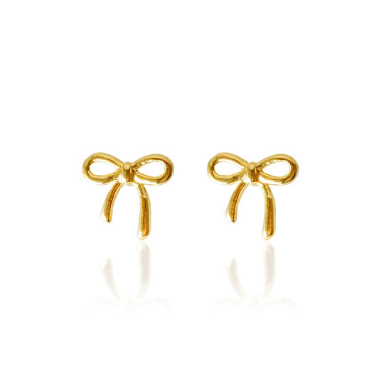 Dainty Bow Earrings