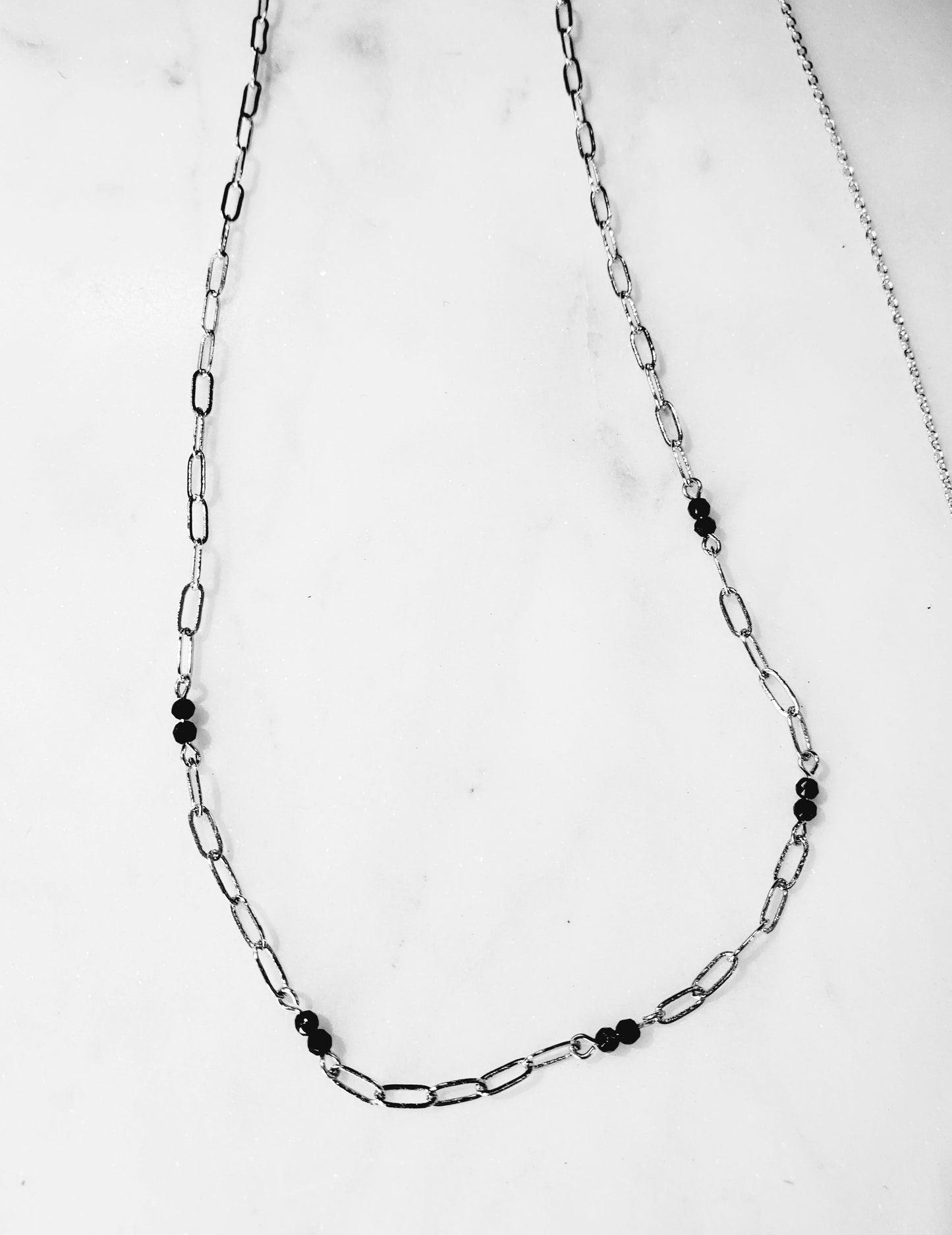 Onyx Trace Necklace