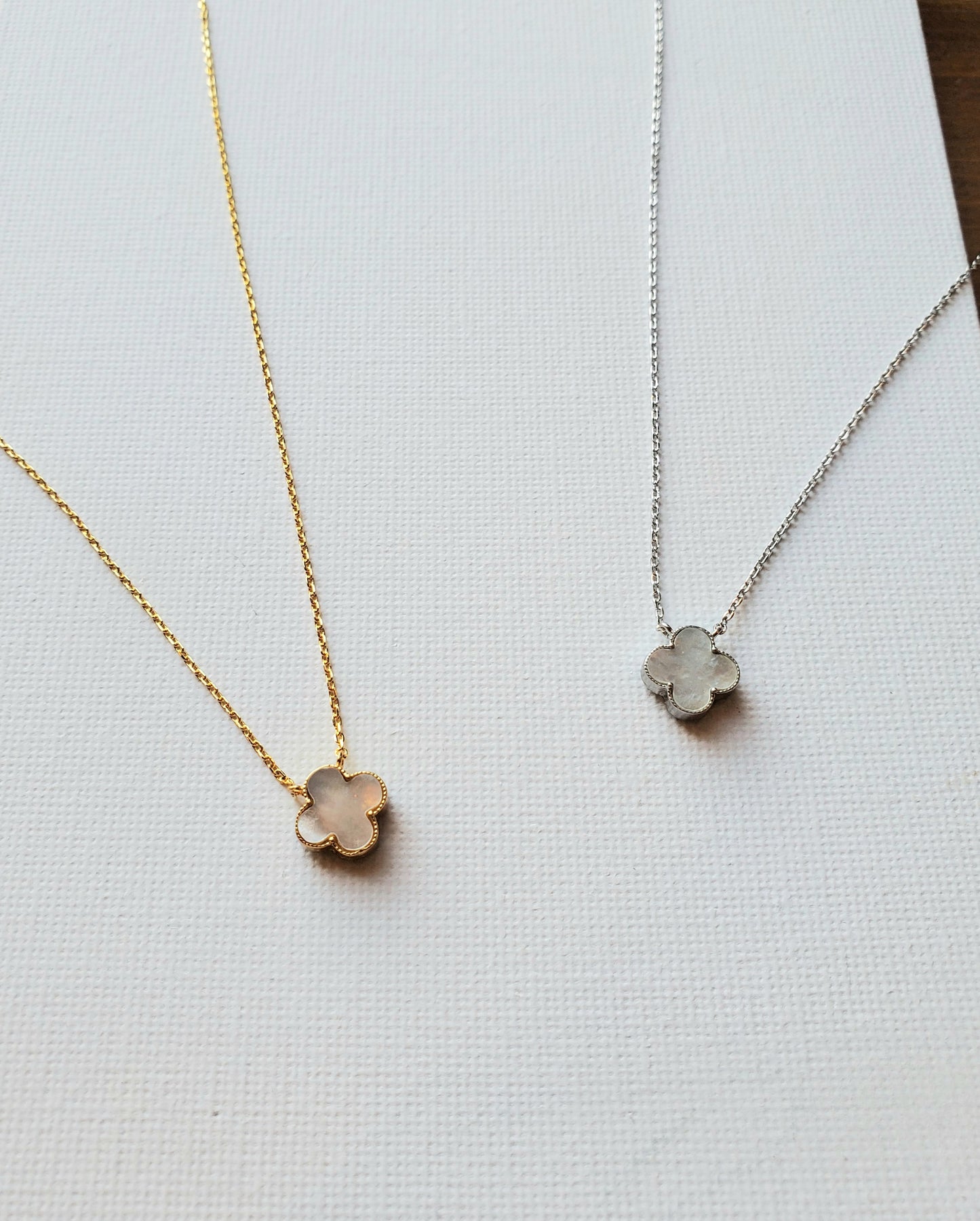 Lucky Duo Clover Necklace