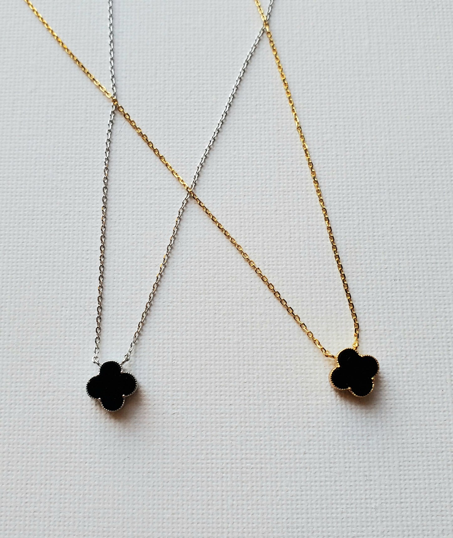 Lucky Duo Clover Necklace