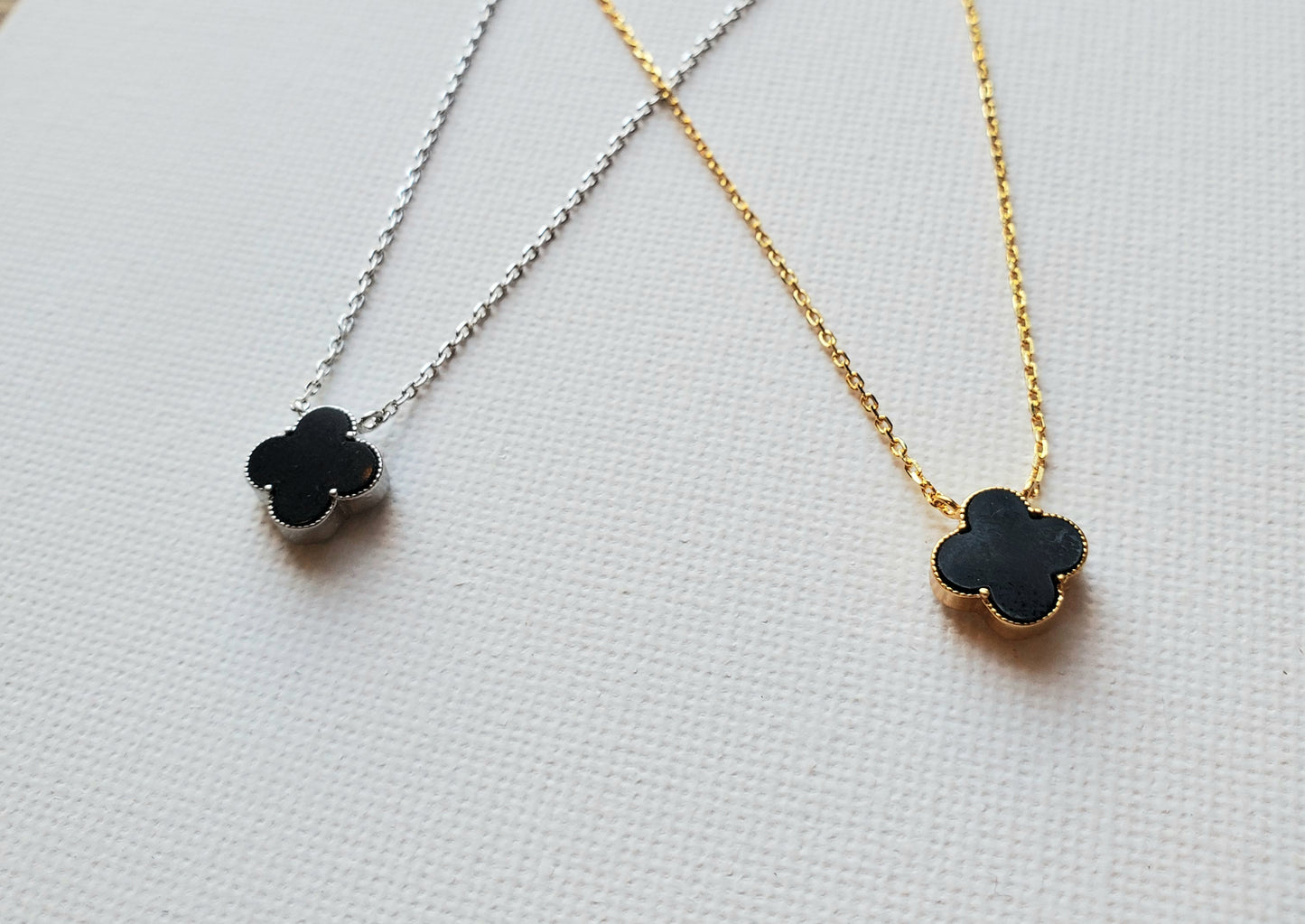 Lucky Duo Clover Necklace