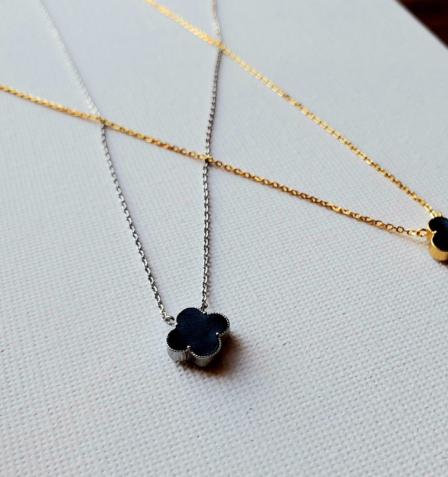 Lucky Duo Clover Necklace