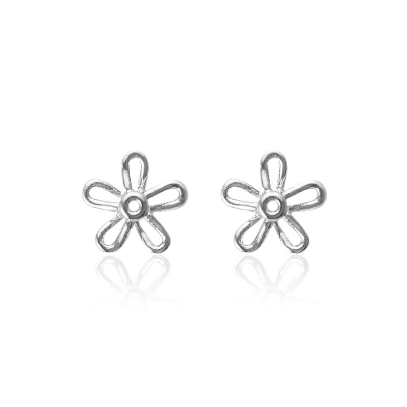 Flower Wire Earrings