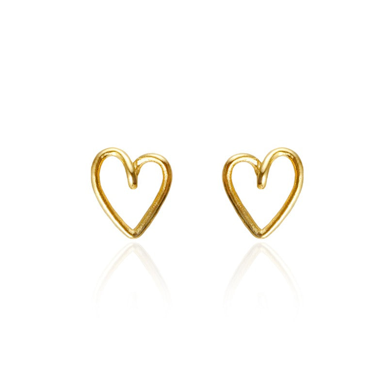 Heart Wire Earrings