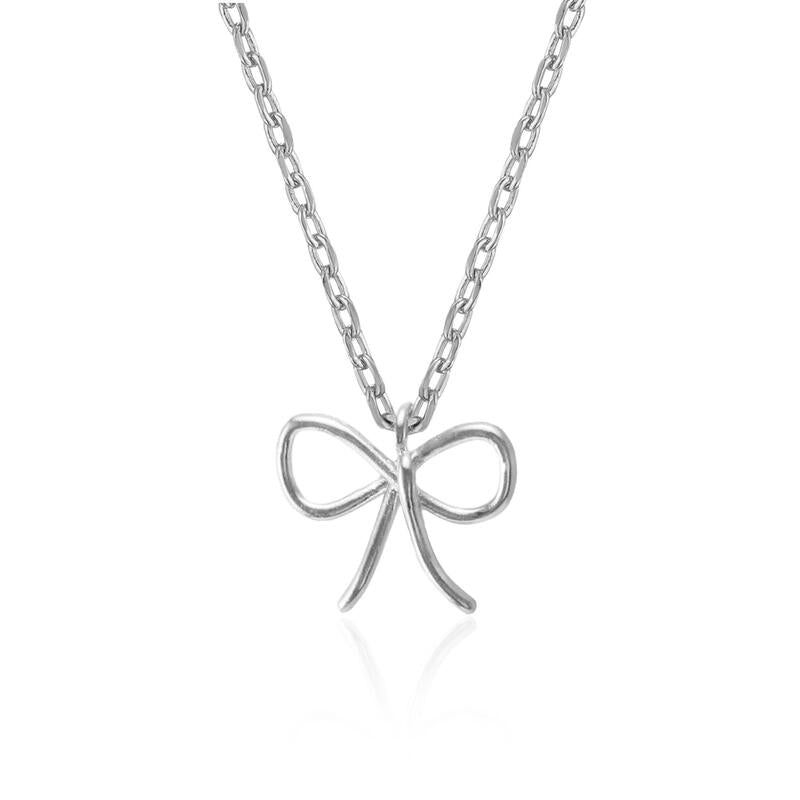 Wire Ribbon Necklace