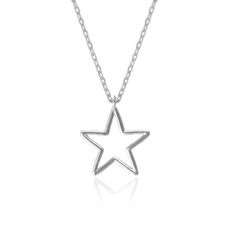 Wire Star Necklace