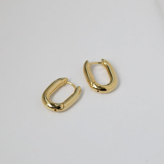 Bold Oblong Hoops