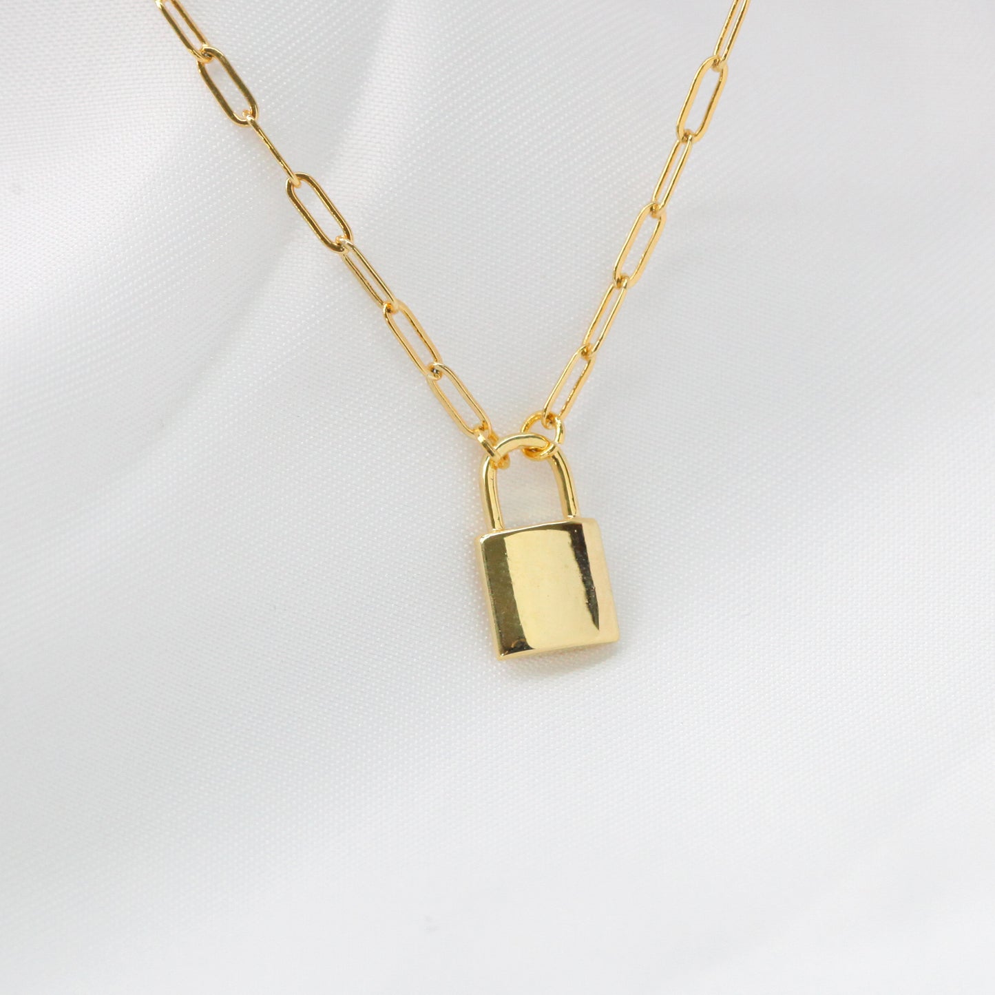 Padlock Chain Necklace