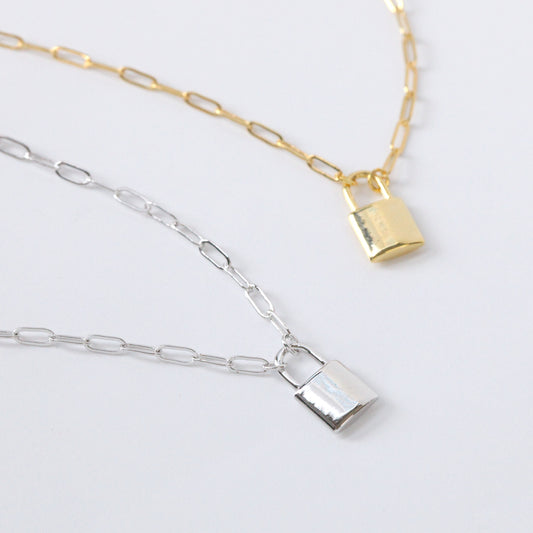 Padlock Chain Necklace