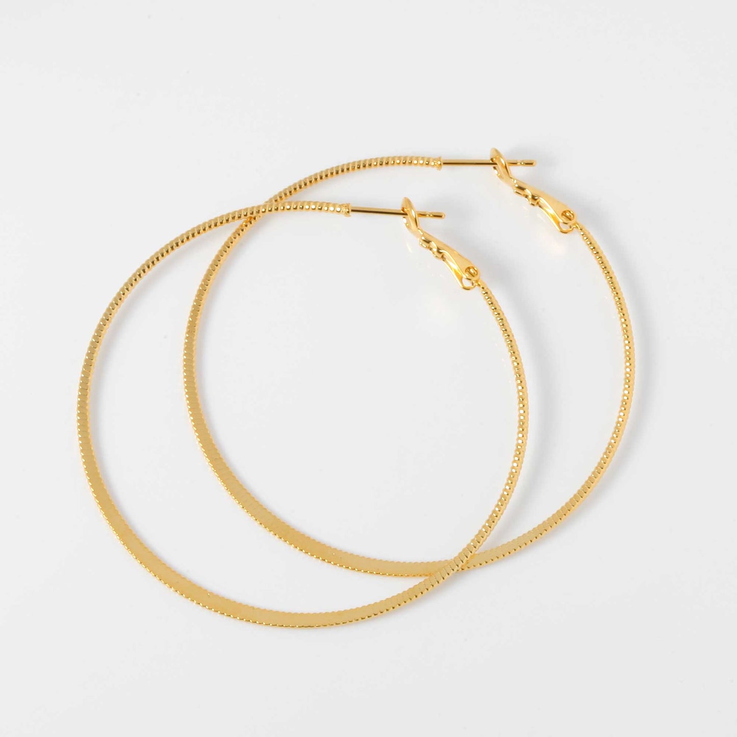 Twisted Hoop Earrings