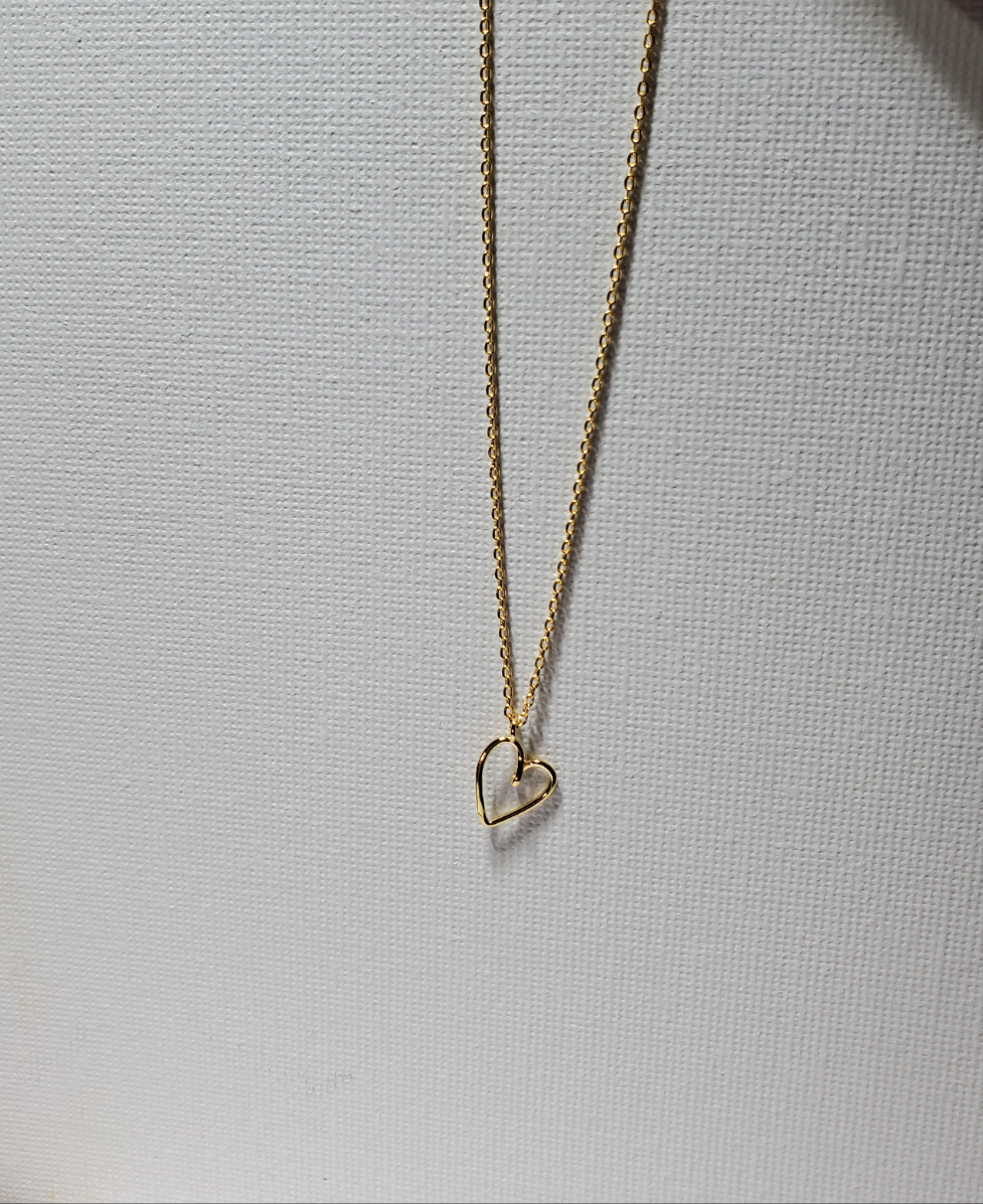 Wire Heart Necklace