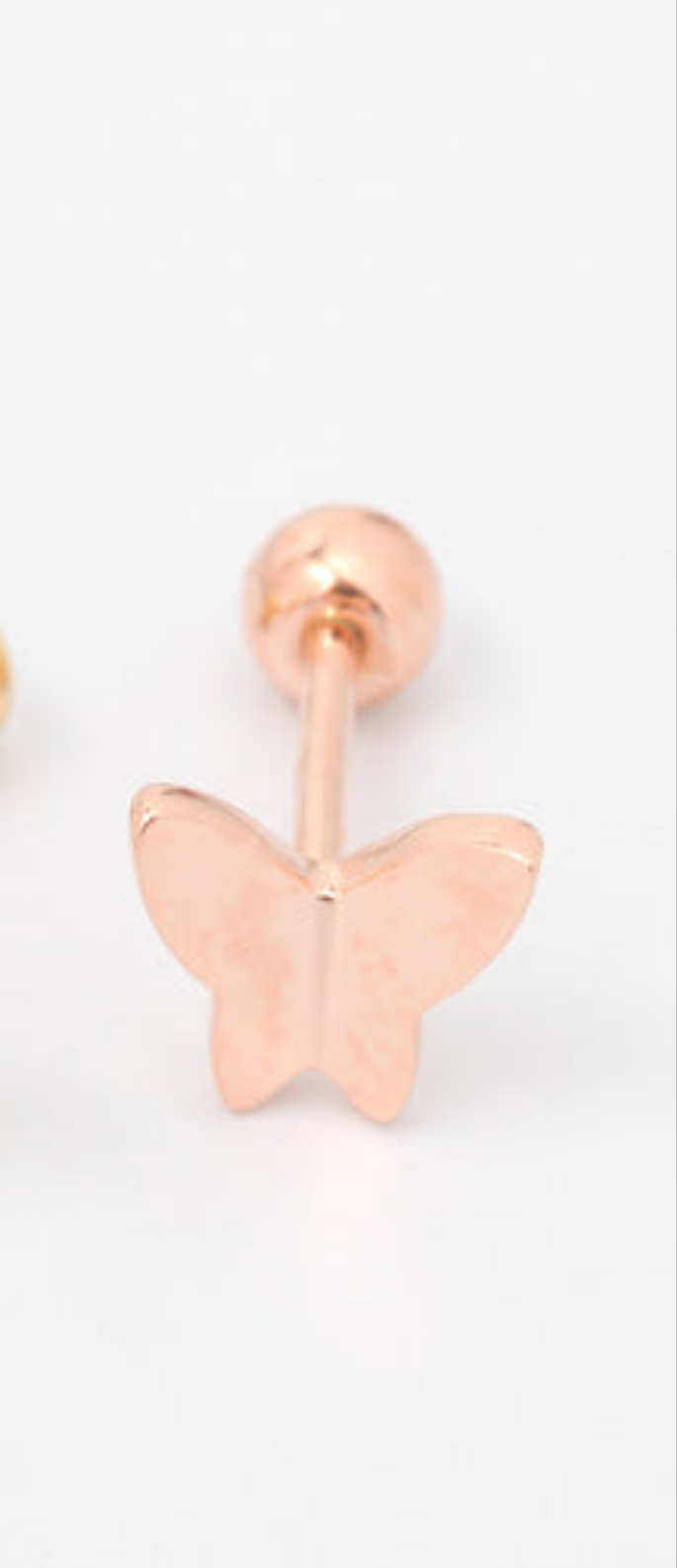 Butterfly Stud