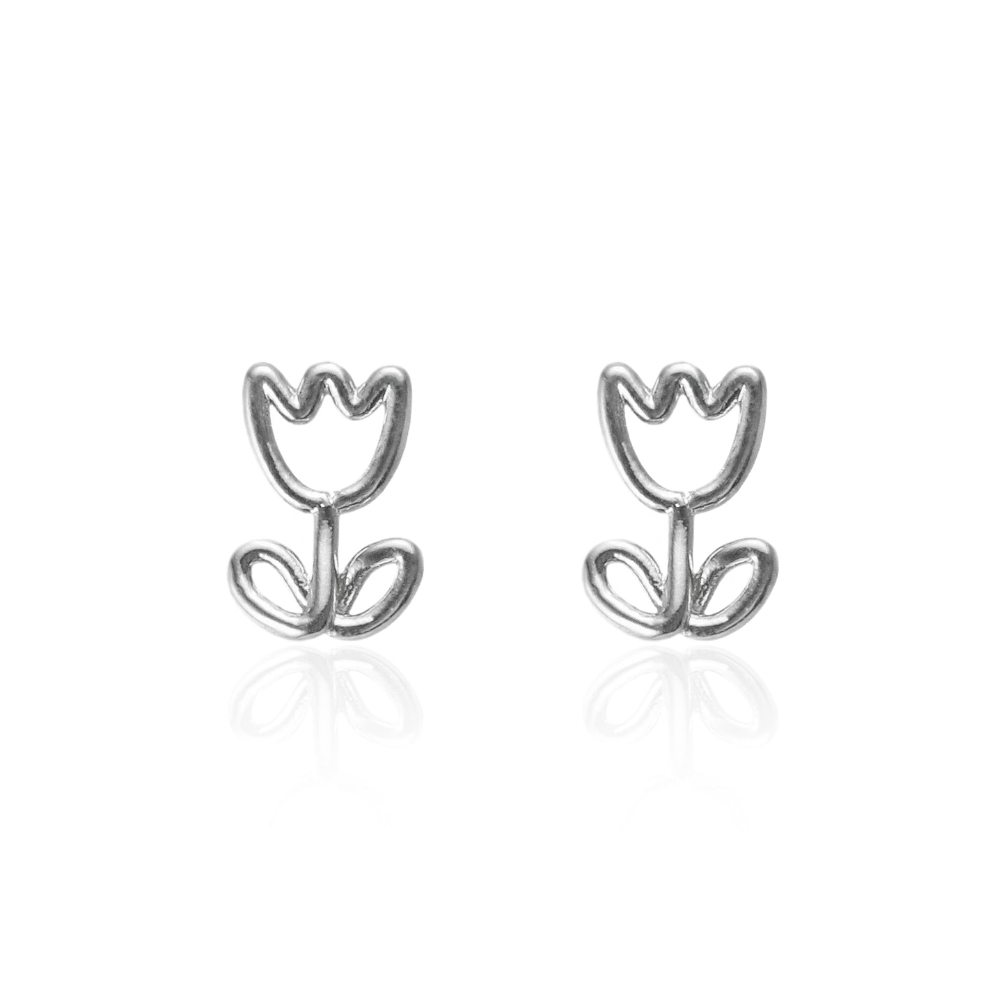 Tulip Wire Earrings