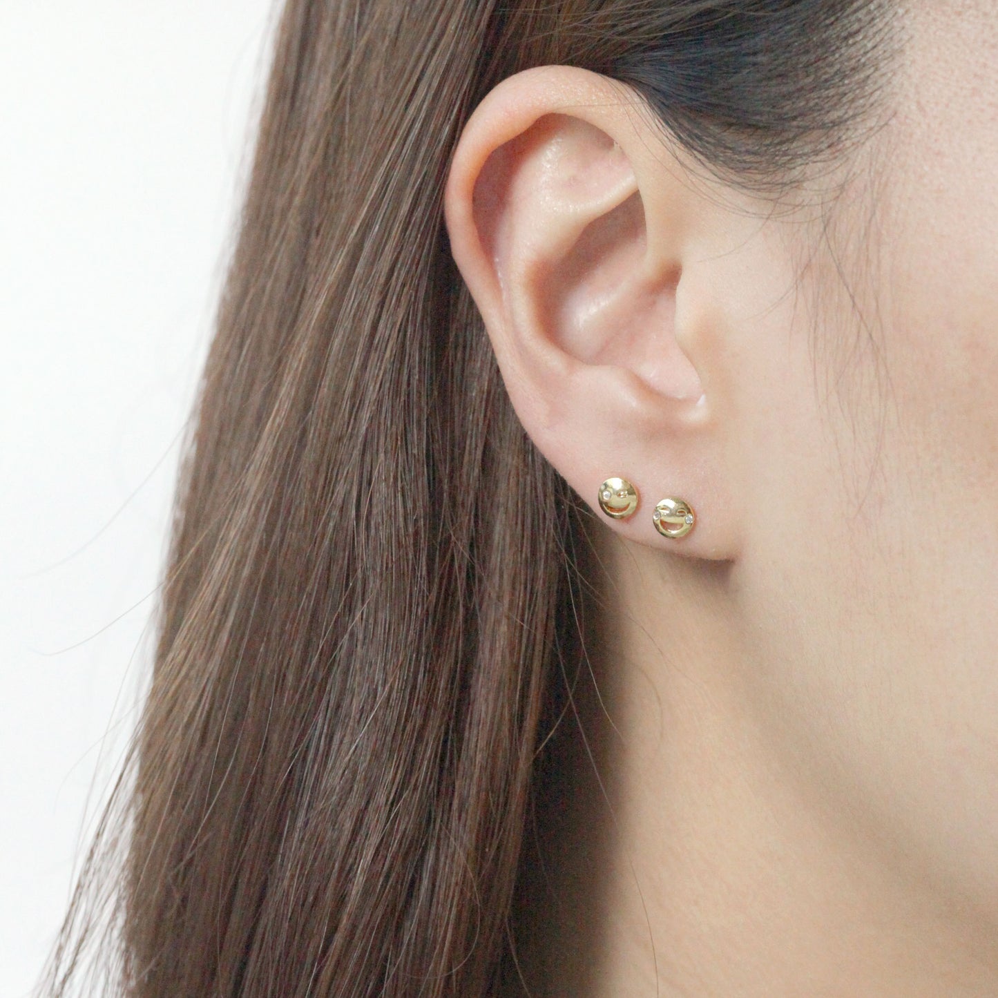 Smiley Face Stud