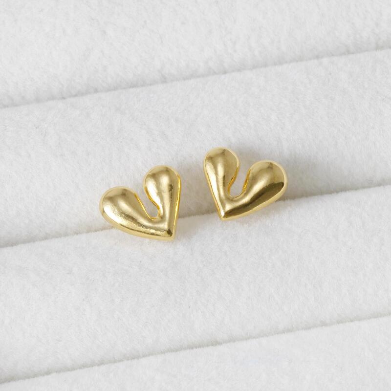 Teardrop Heart Earrings