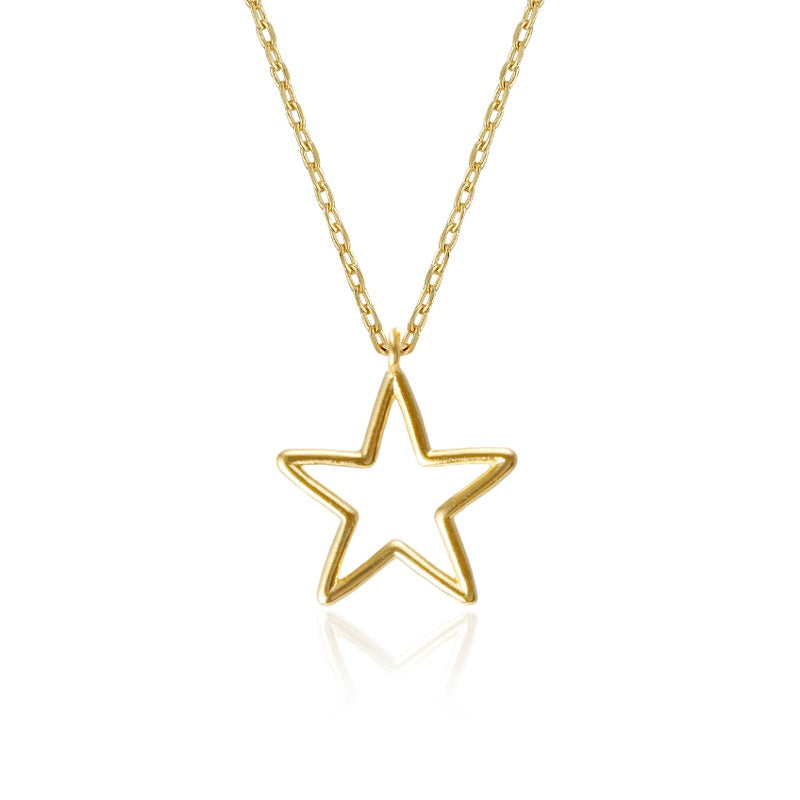 Wire Star Necklace
