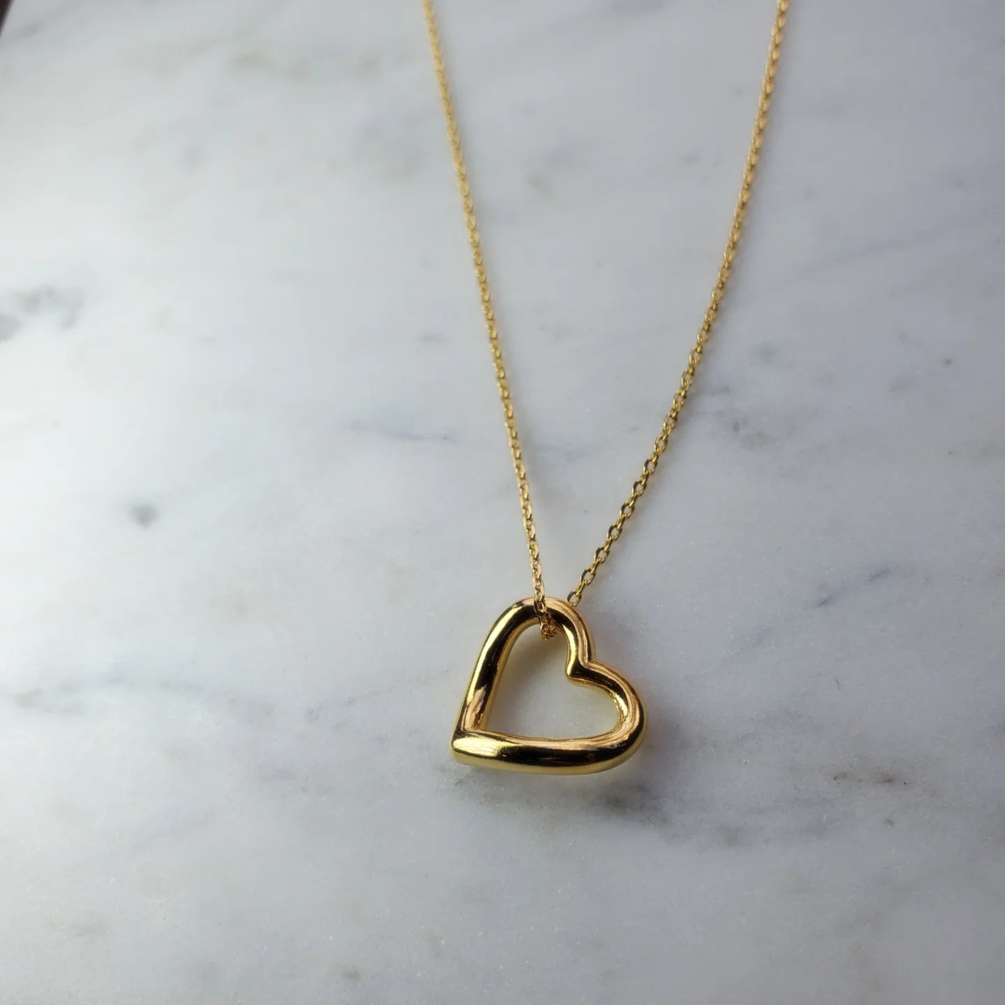 Flowing Heart Necklace