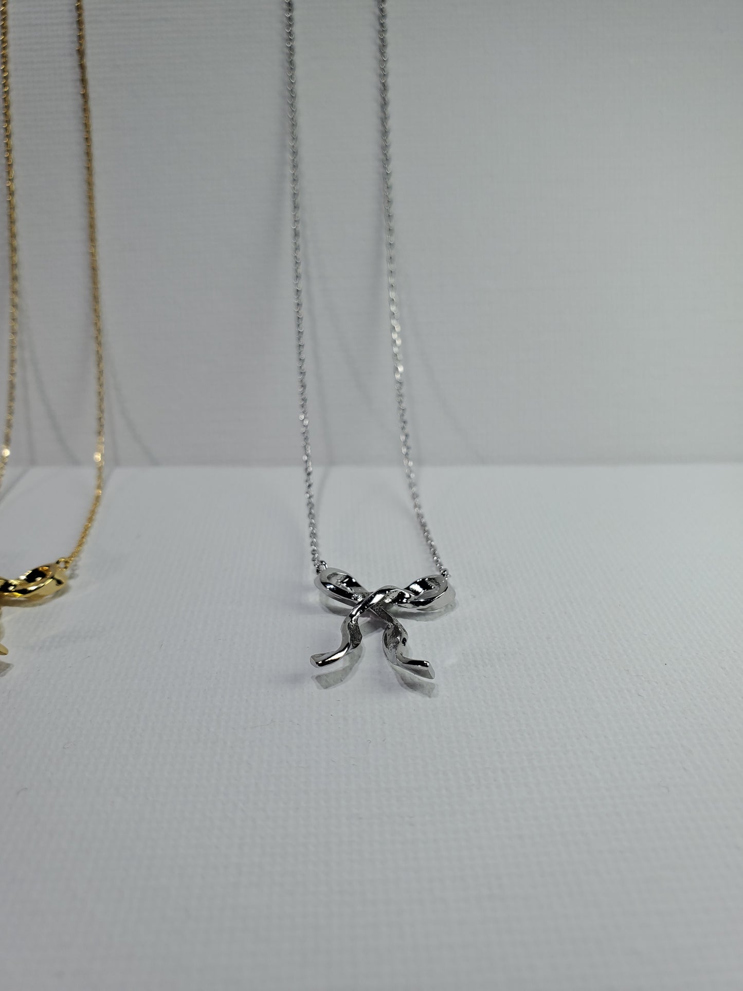 Delicate Bow Necklace