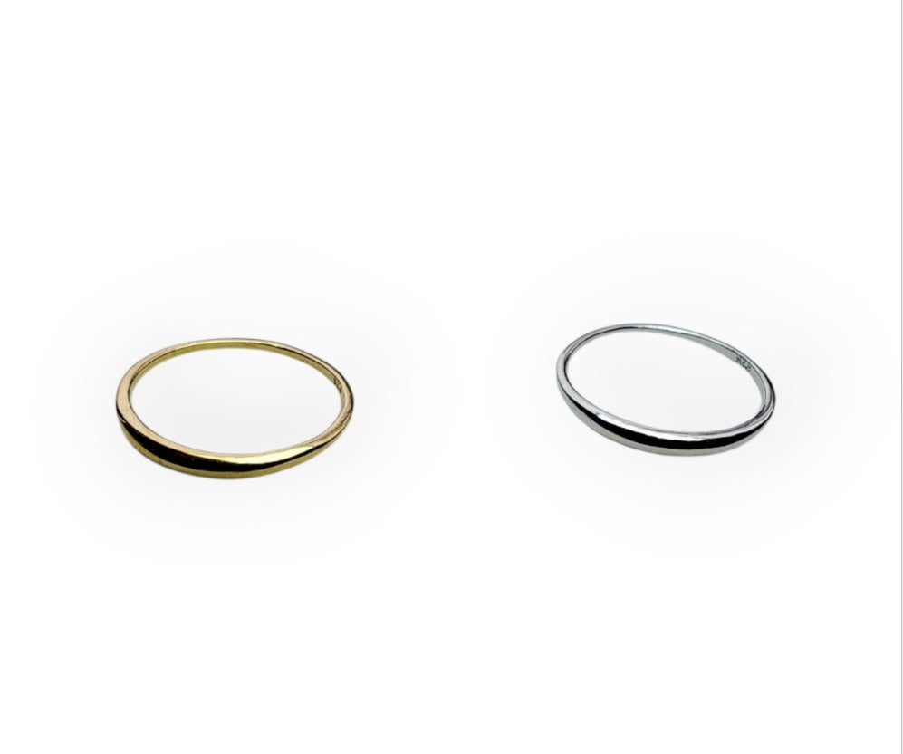 Minimal Dome Ring