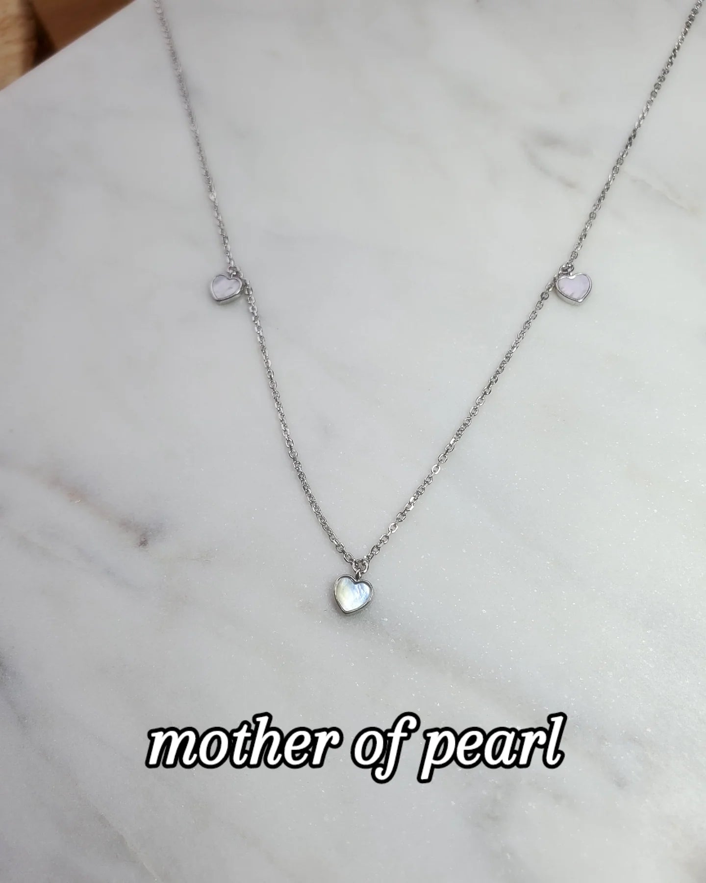 Triple Pearl Glow Necklace