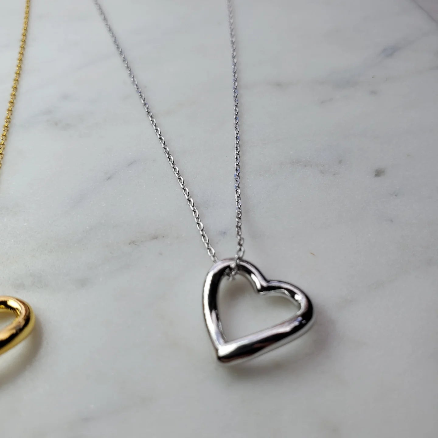 Flowing Heart Necklace