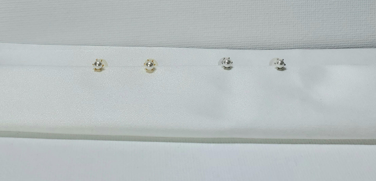 Classic Pearl Dots Earrings