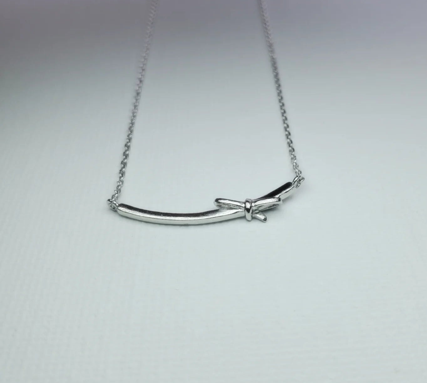 Knotted Bar Necklace