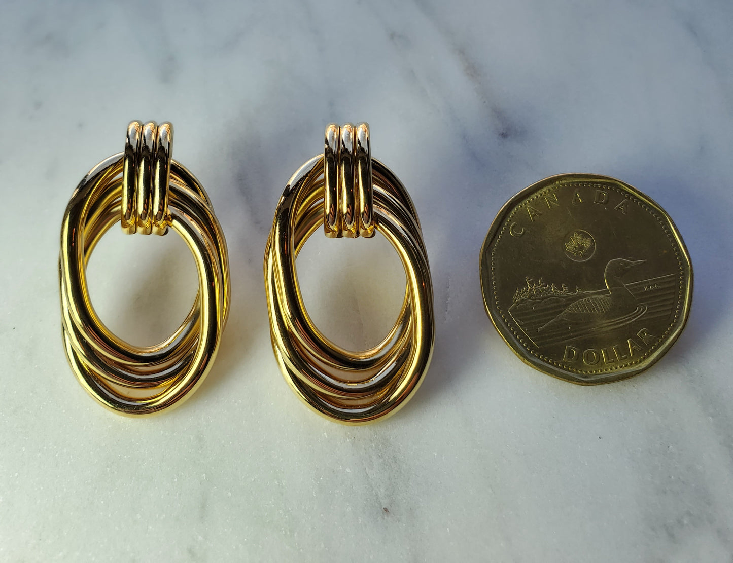 Chunky Knot Knocker Earrings