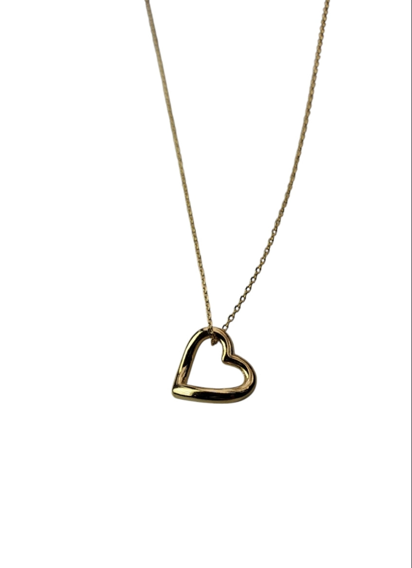 Flowing Heart Necklace