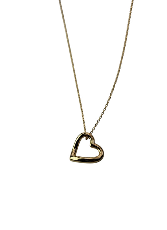 Flowing Heart Necklace