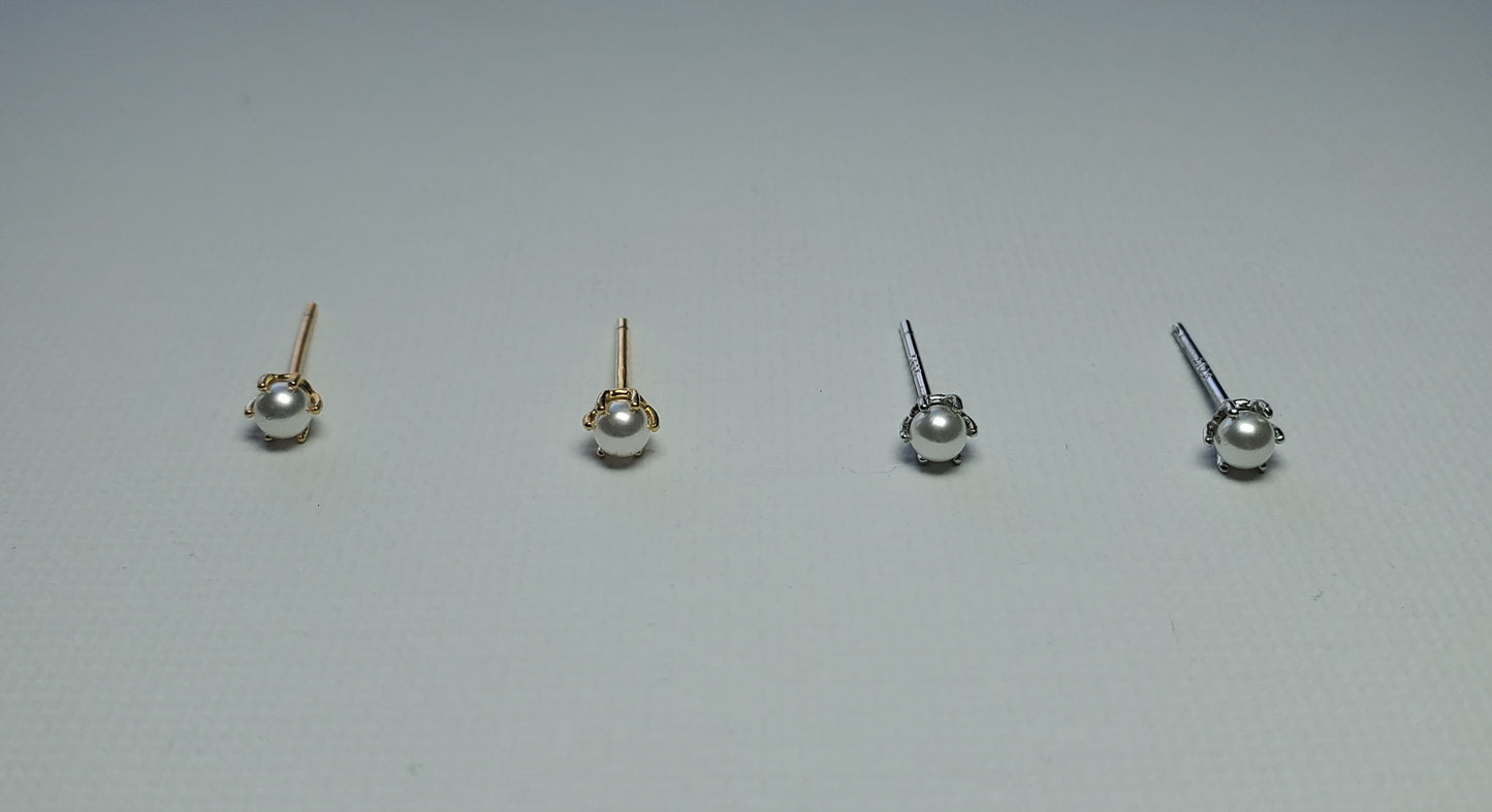 Classic Pearl Dots Earrings