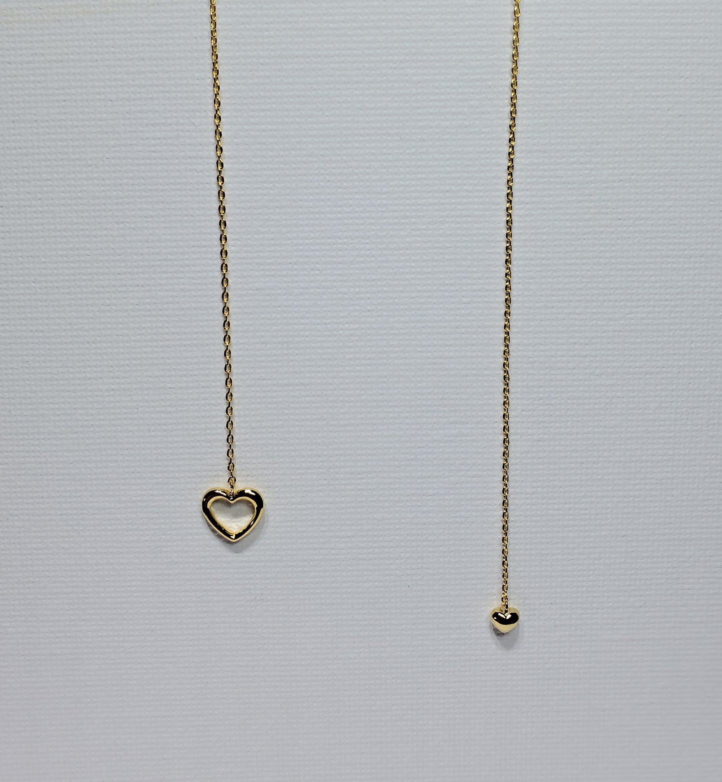 Falling Heart Necklace